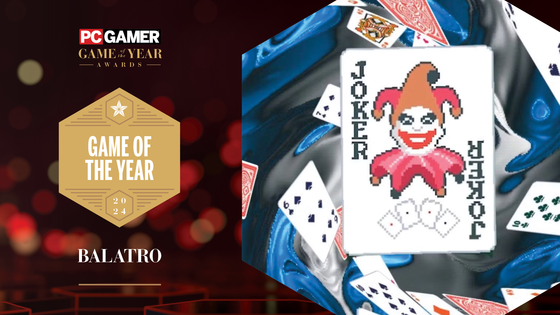 Balatro wins PC Gamer Game of the Year 2025